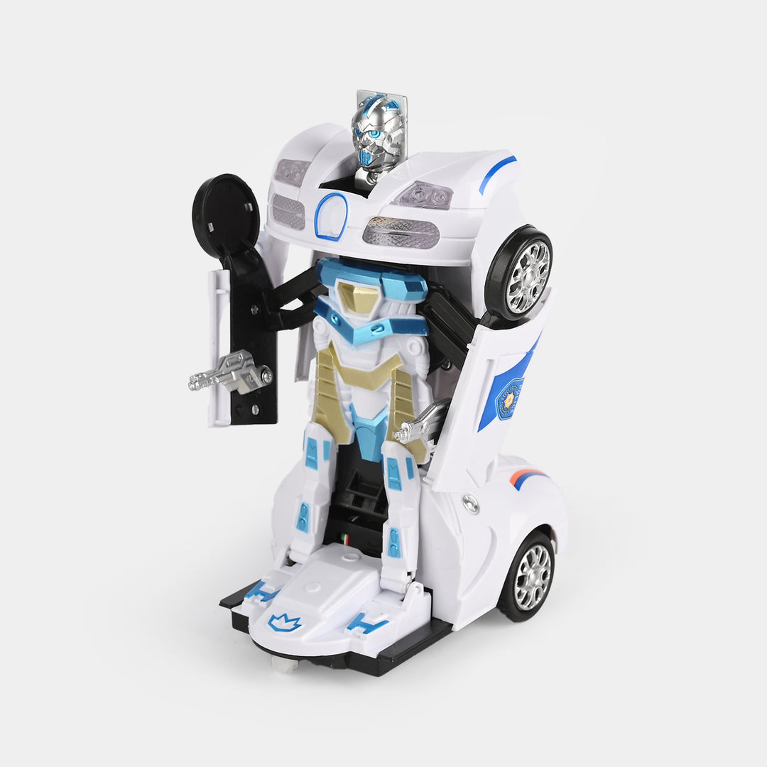 Remote Control Transformer Police Car