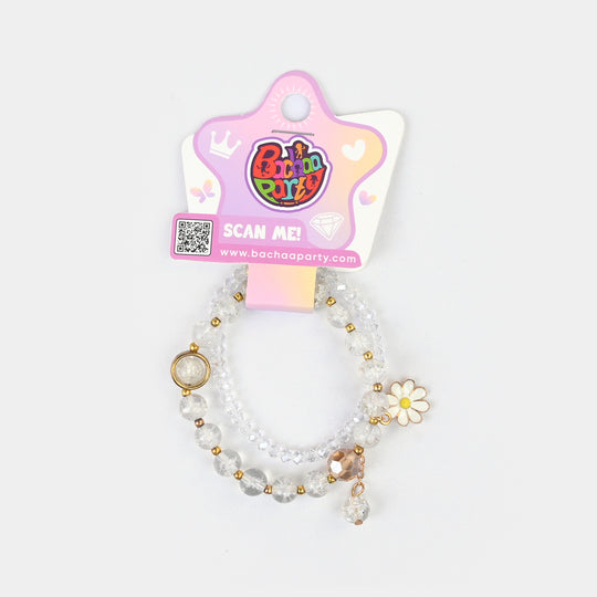 Fancy Beaded Bracelet for Girls