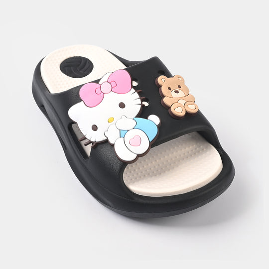 Girls Slipper 016-26 - BLACK