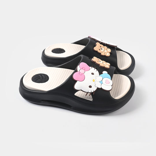 Girls Slipper 016-26 - BLACK