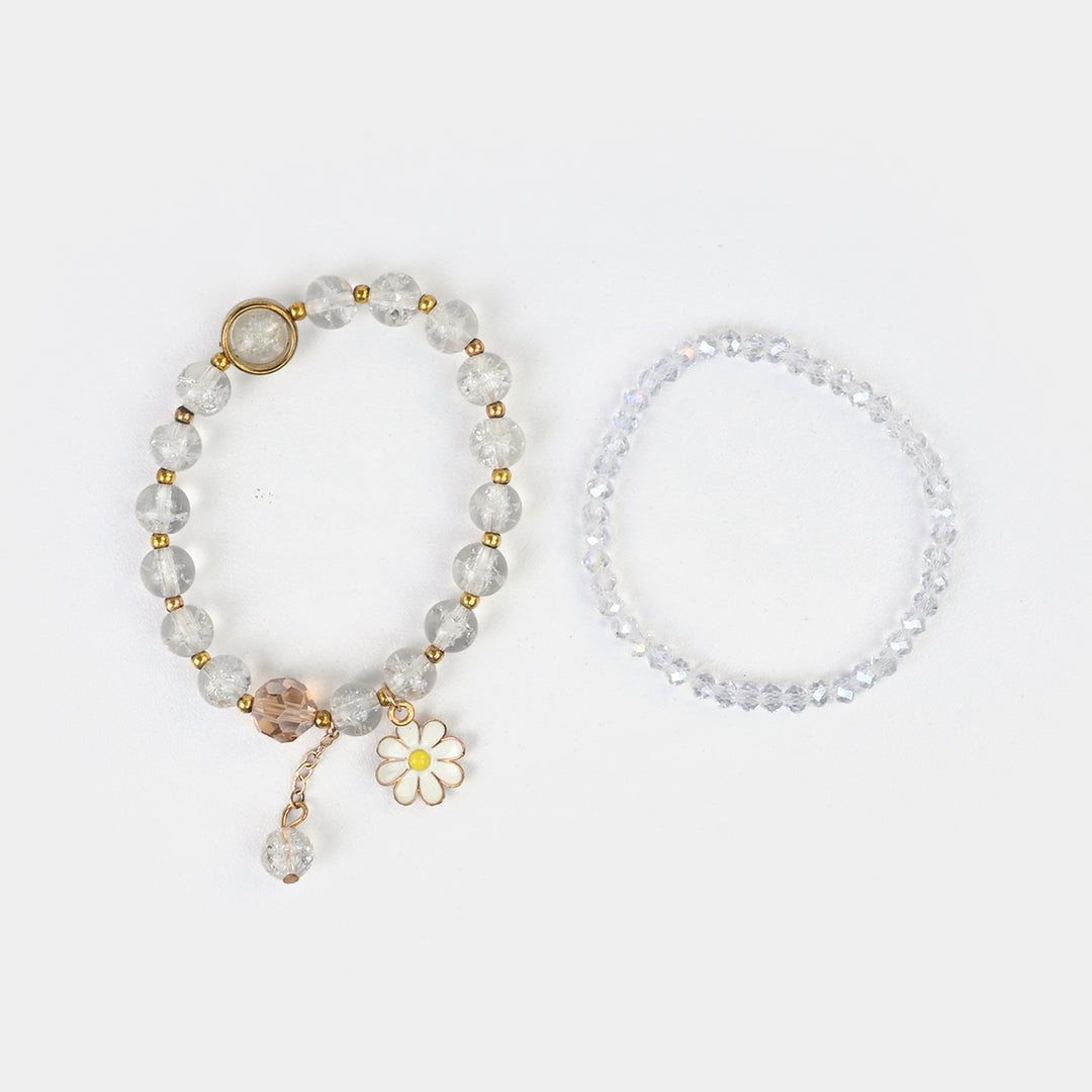 Fancy Beaded Bracelet for Girls