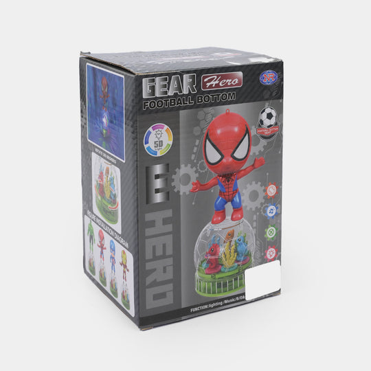 Electric Rotating Universal Toy with Light & Sound