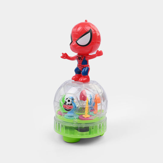 Electric Rotating Universal Toy with Light & Sound