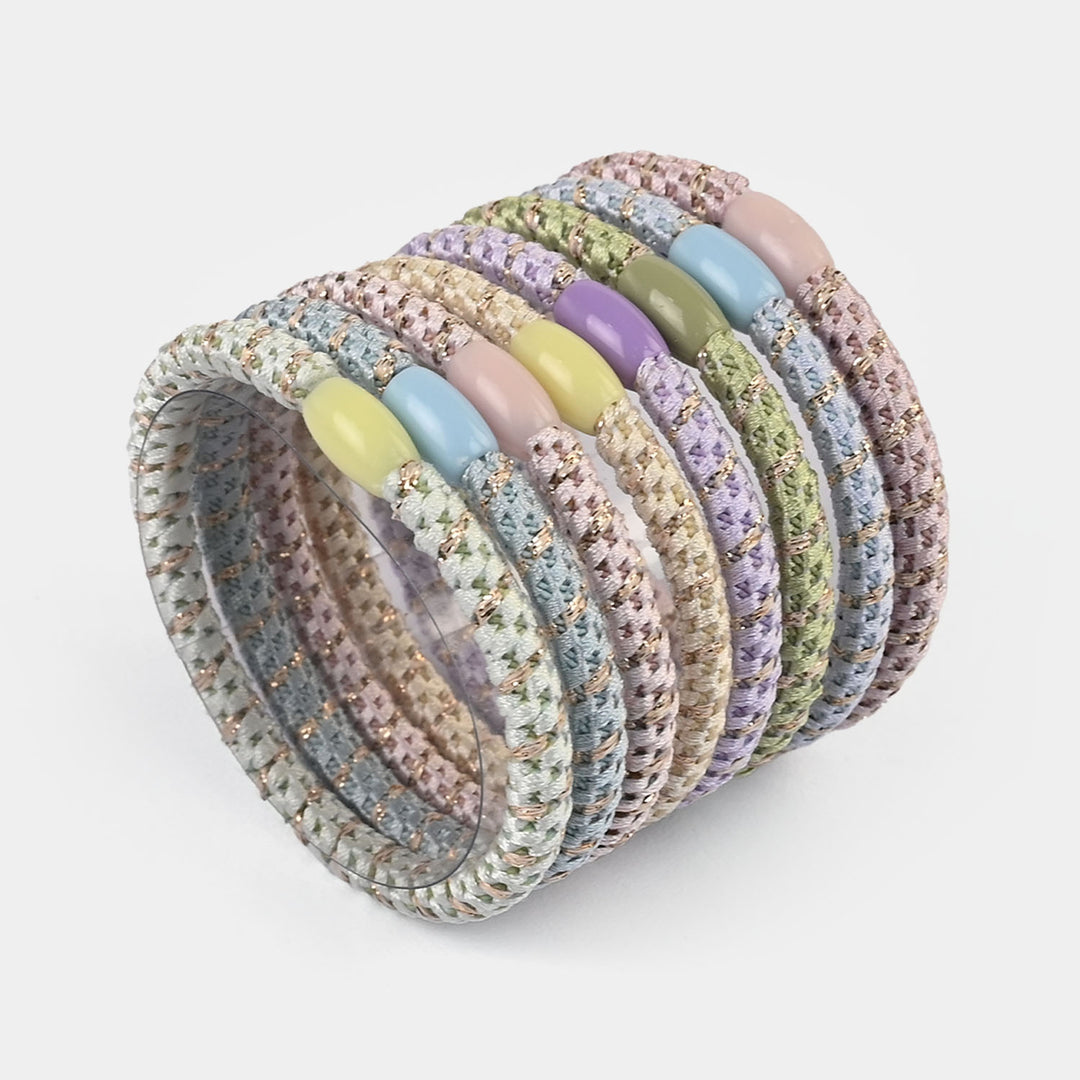 Braided Hair Ties – Soft Elastic Ponytail Holders