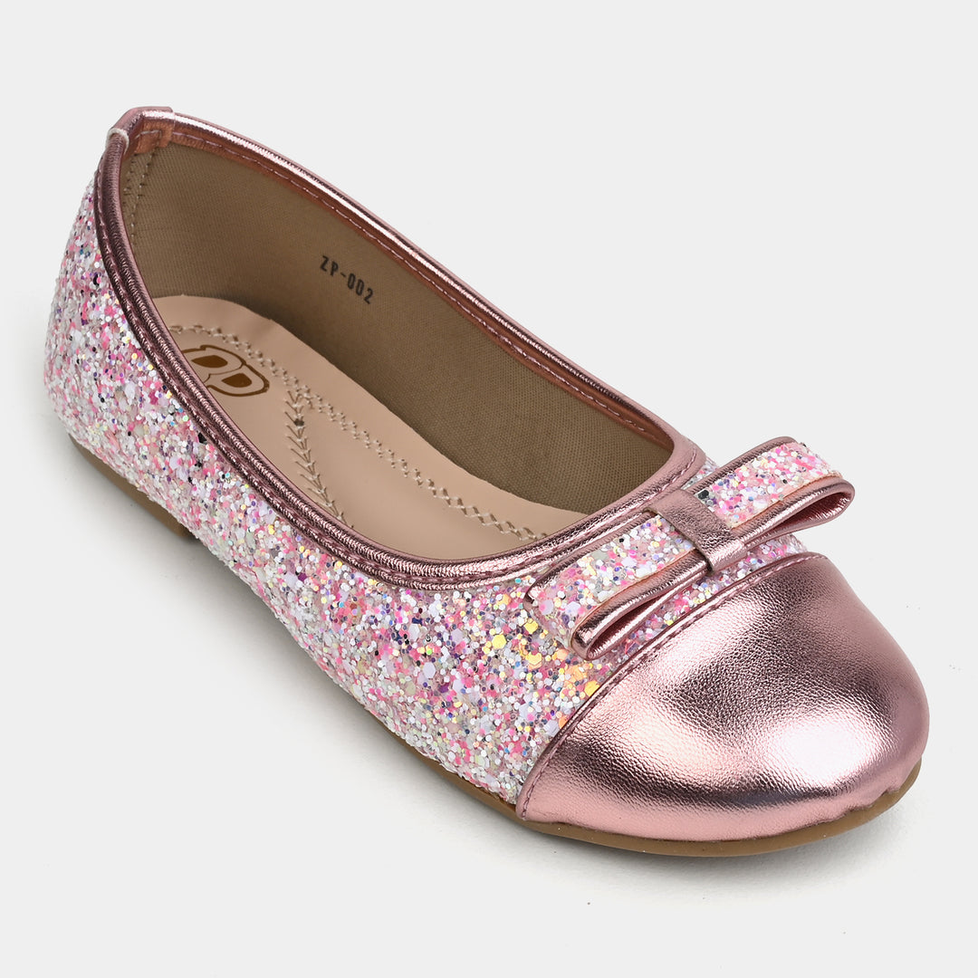 Girls Pumps ZP-002-CHAMPAGNE