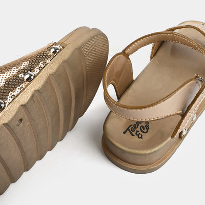 Teens Girls Sandal SA-34-Golden