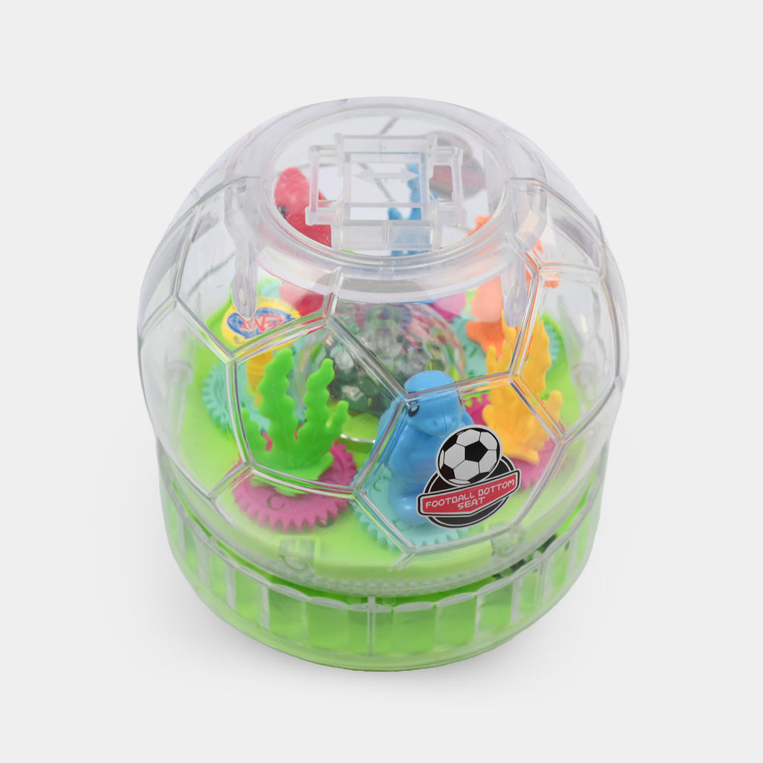 Electric Rotating Universal Toy with Light & Sound