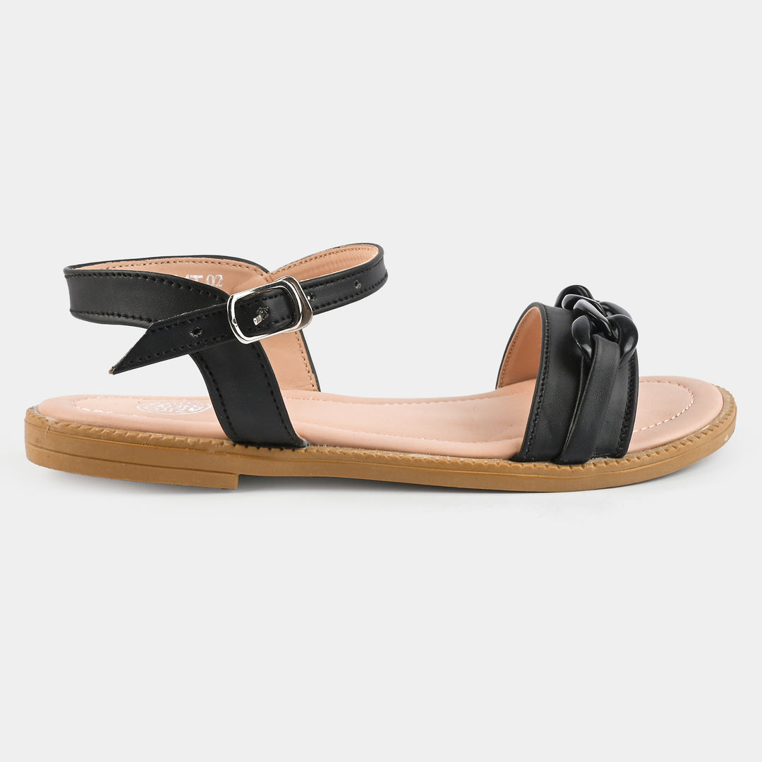 Girls Sandal MT-02-BLACK