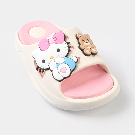 Girls Slipper 016-26 - White