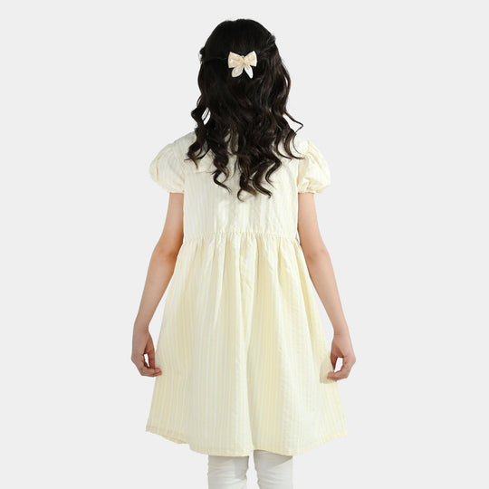 Girls Cotton Casual Frock Fun Day