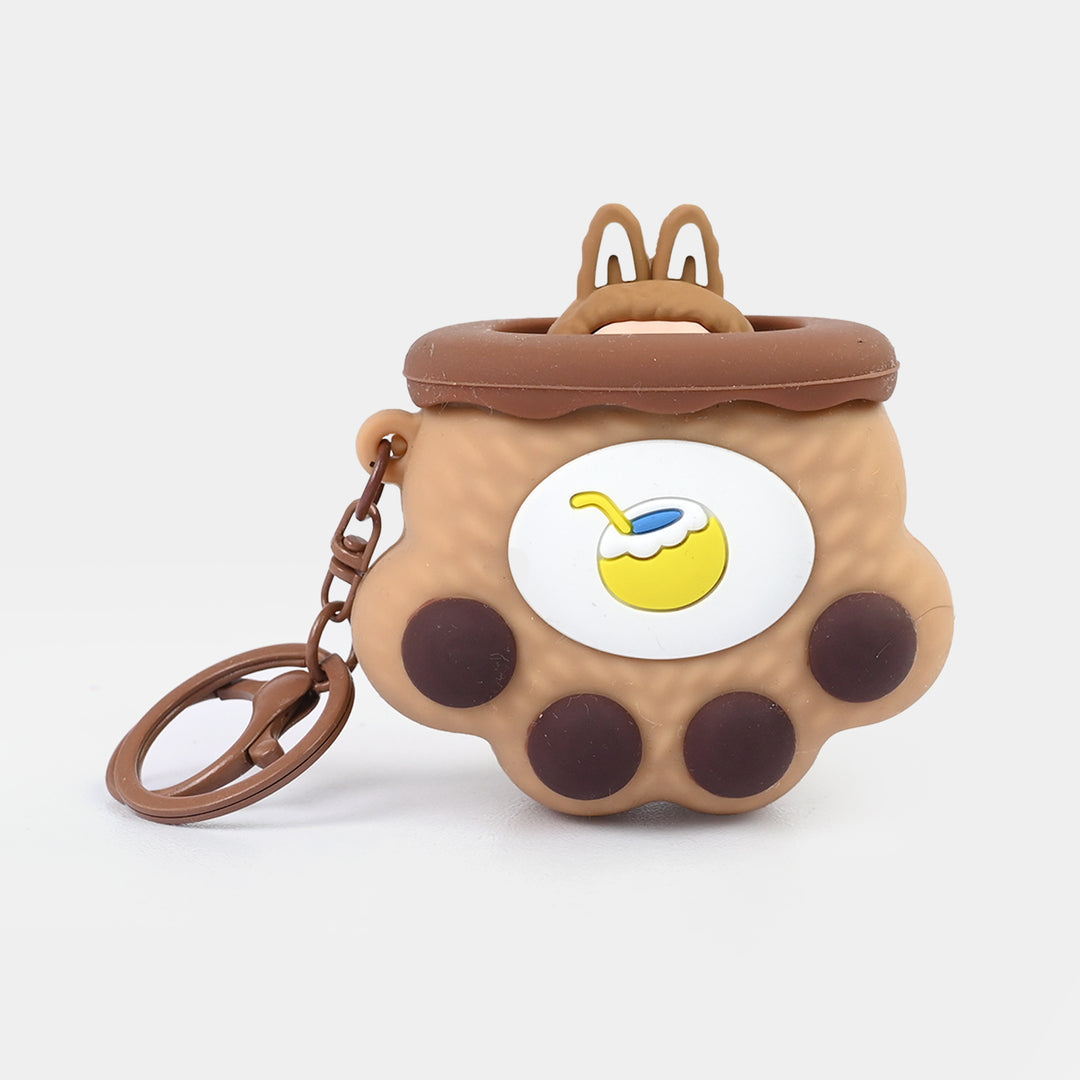 Pop-Up Squeeze Toy Keychain