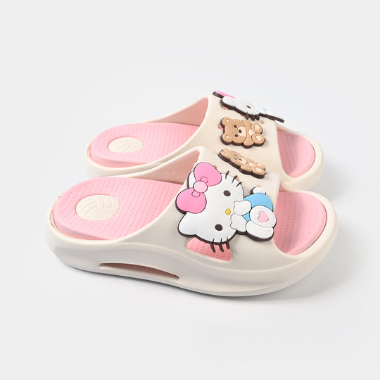 Girls Slipper 016-26 - White