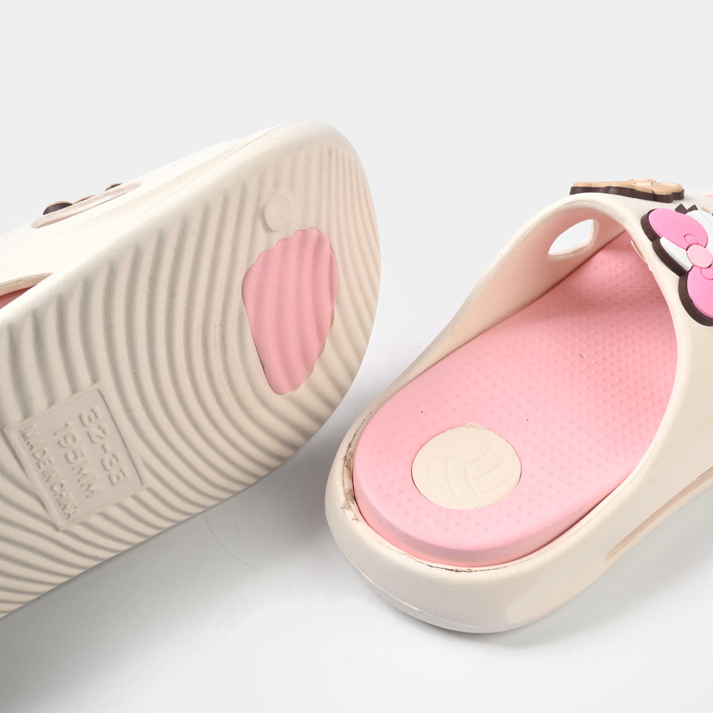 Girls Slipper 016-26 - White