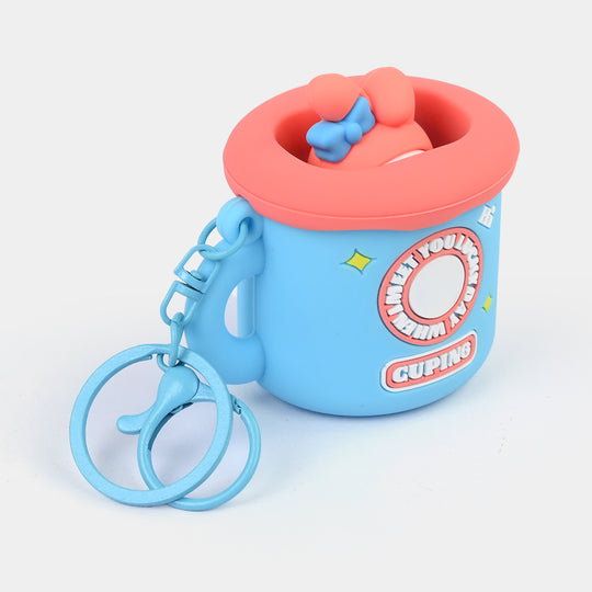 Pop-Up Squeeze Toy Keychain