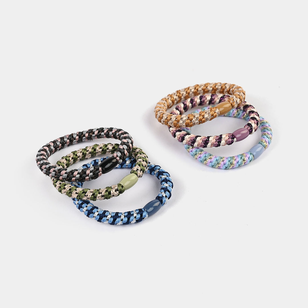 Braided Hair Ties – Soft Elastic Ponytail Holders