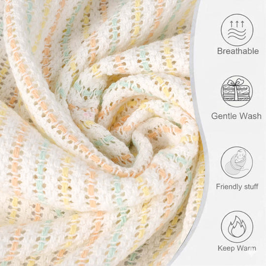 Soft & Comfortable Knitted Baby Blanket