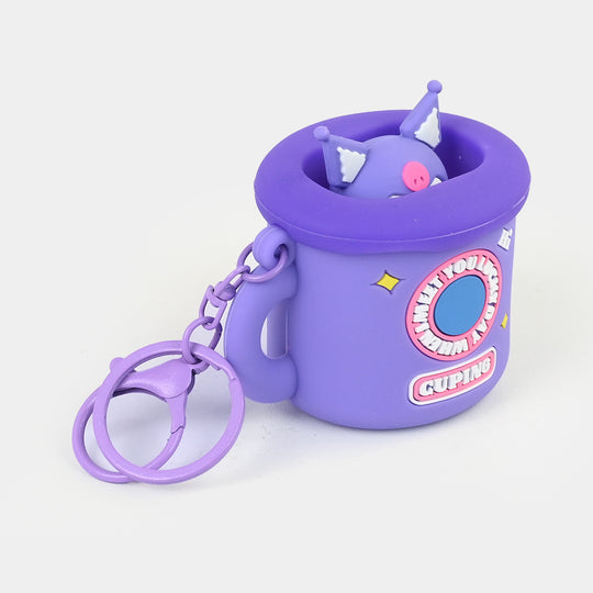 Pop-Up Squeeze Toy Keychain