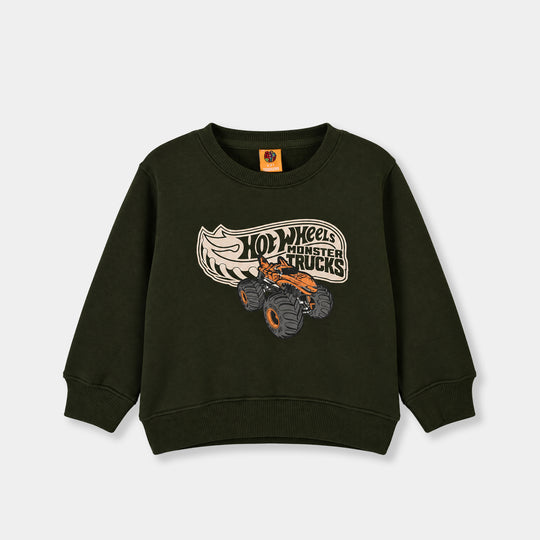Boys Fleece SweatShirt Hot Wheels