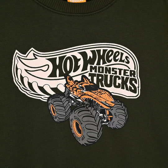 Boys Fleece SweatShirt Hot Wheels
