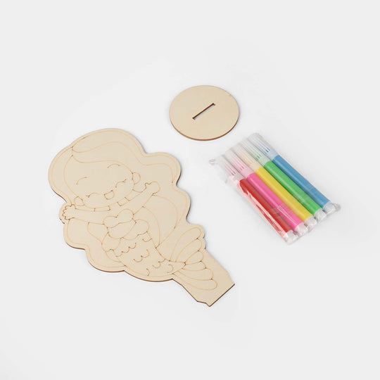 DIY Wooden Standee Coloring Craft Kit