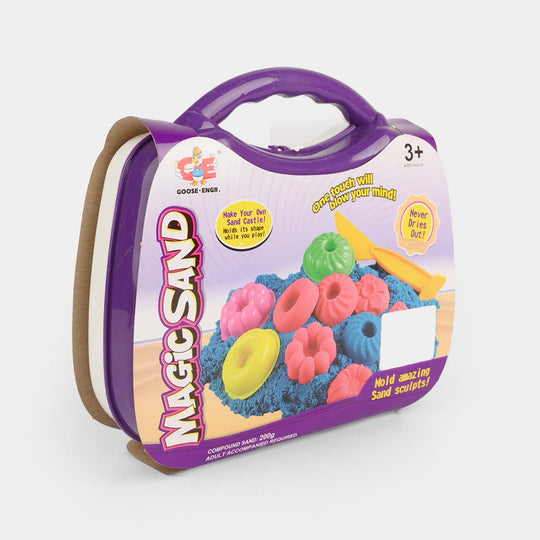 Magic Sand Donut & Pastry Portable Carry Case Playset (1000g)