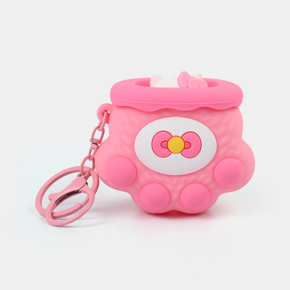 Pop-Up Squeeze Toy Keychain