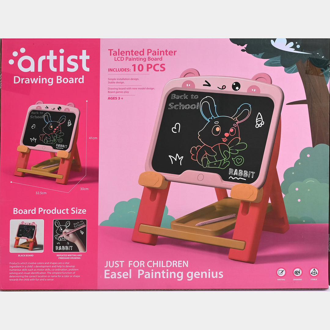 Rabbit Holder LCD Drawing Board For Kids