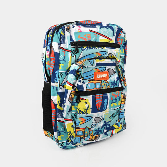 LEVUP MULTI COMPARTMENTS SCHOOL BACKPACK FOR CLASS (1-4)