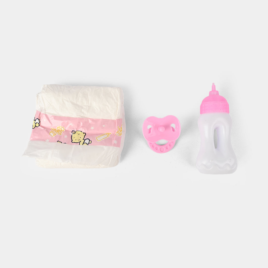 Lovely Baby Doll with Feeding Bottle