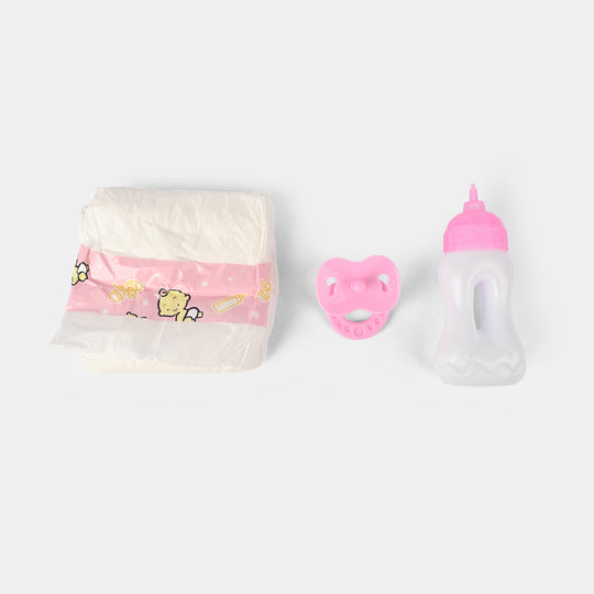 Lovely Baby Doll with Feeding Bottle