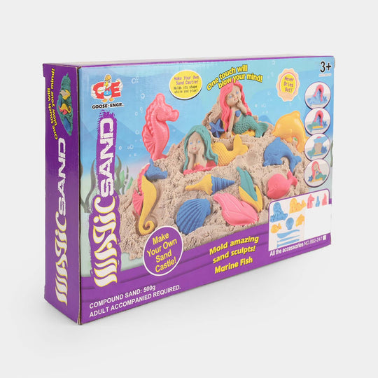 Magic Sand Marine Fish Compound Sand Playset (500g)