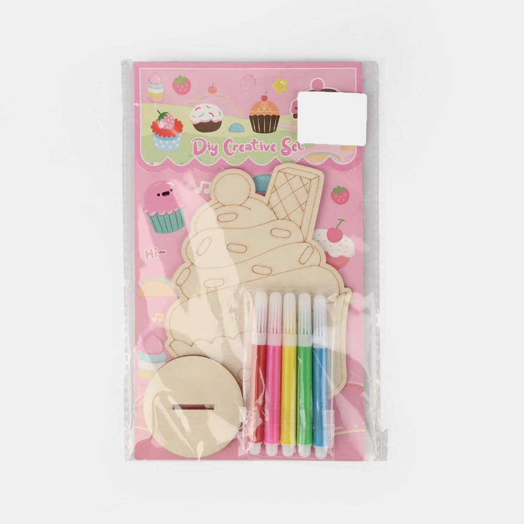 DIY Wooden Standee Coloring Craft Kit