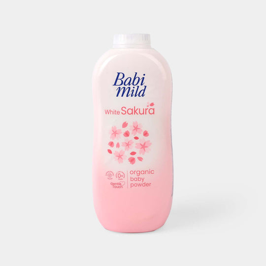 Babi Mild Baby Powder White Sakura 350gm