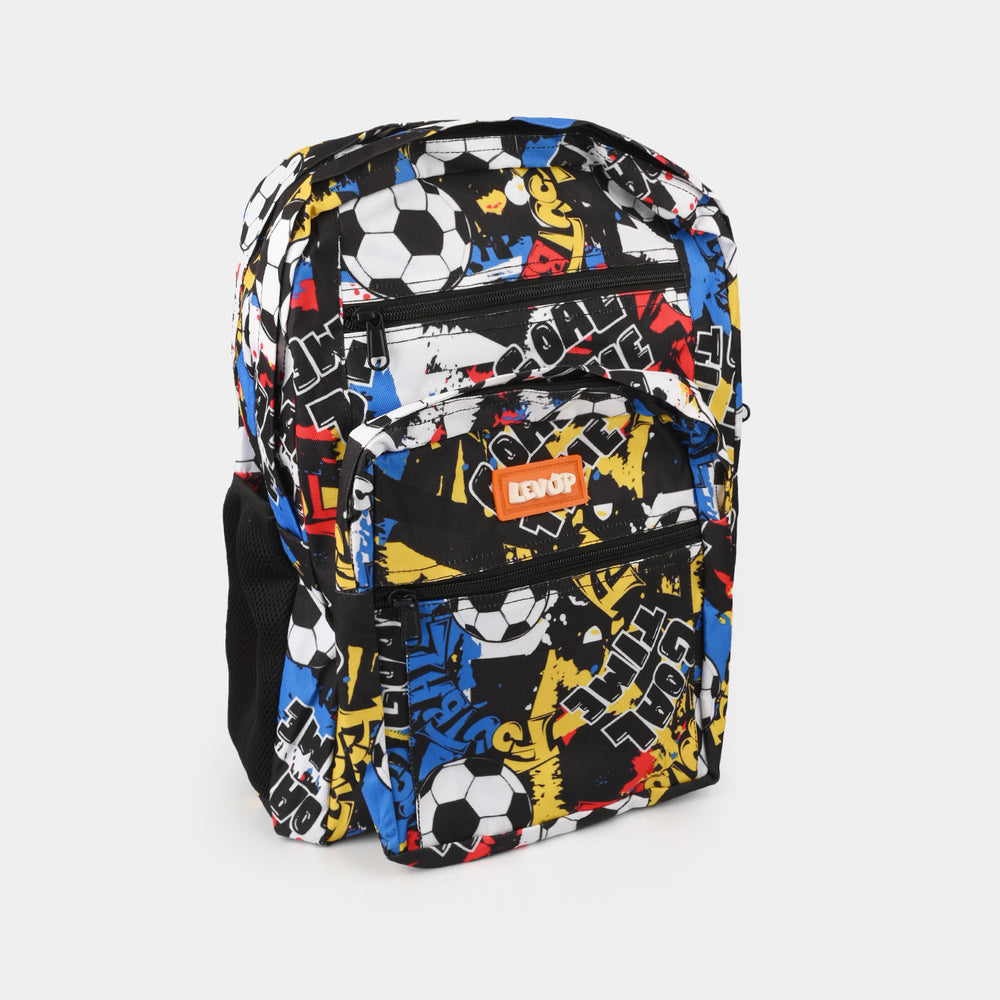 LEVUP MULTI COMPARTMENTS SCHOOL BACKPACK FOR CLASS (1-4)