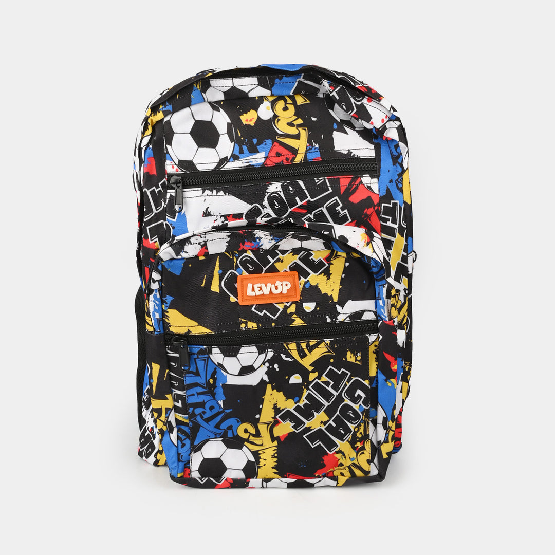 LEVUP MULTI COMPARTMENTS SCHOOL BACKPACK FOR CLASS (1-4)