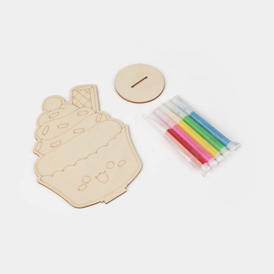 DIY Wooden Standee Coloring Craft Kit