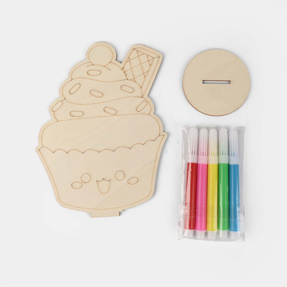 DIY Wooden Standee Coloring Craft Kit