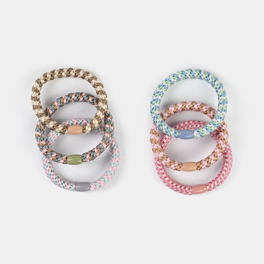 Braided Hair Ties – Soft Elastic Ponytail Holders