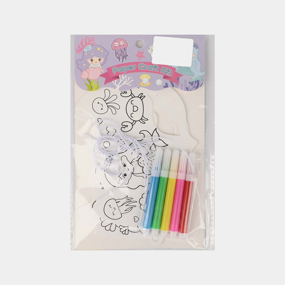 DIY Paper Eye Mask Coloring Craft Kit