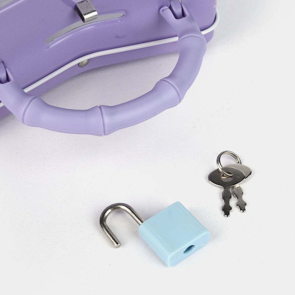 Metal Coin/Money Box with Lock For Kids