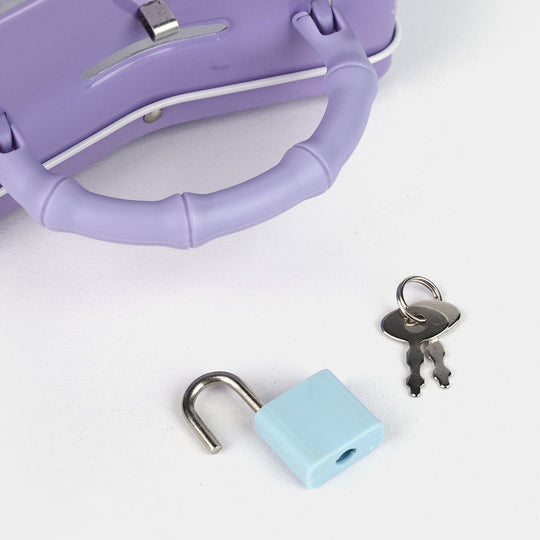 Metal Coin/Money Box with Lock For Kids