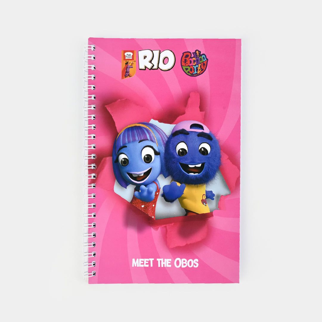Rio Note Book BP RIO MEET THE OBOS Note Book A5 Price in Pakistan | Bachaa Party