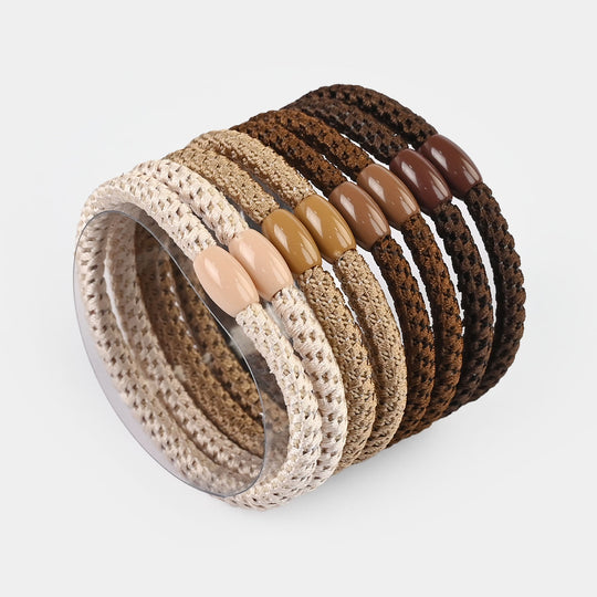 Braided Hair Ties – Soft Elastic Ponytail Holders