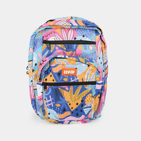 LEVUP MULTI COMPARTMENTS SCHOOL BACKPACK FOR CLASS (1-4)