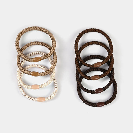 Braided Hair Ties – Soft Elastic Ponytail Holders