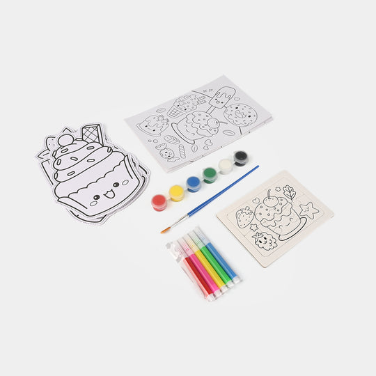 DIY Painting & Coloring Activity Craft Kit