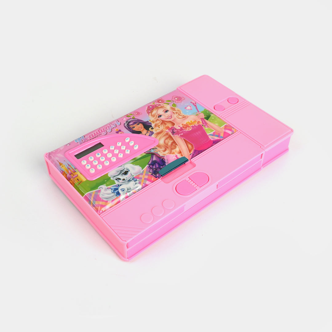 Multi-Compartment Magnetic Jumbo Pencil Box