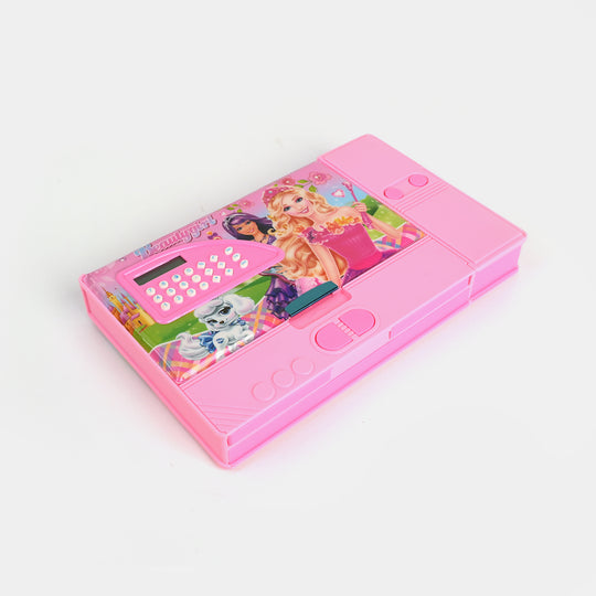 Multi-Compartment Magnetic Jumbo Pencil Box