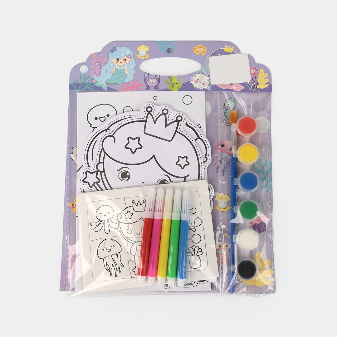 DIY Painting & Coloring Activity Craft Kit