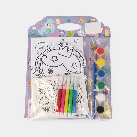 DIY Painting & Coloring Activity Craft Kit